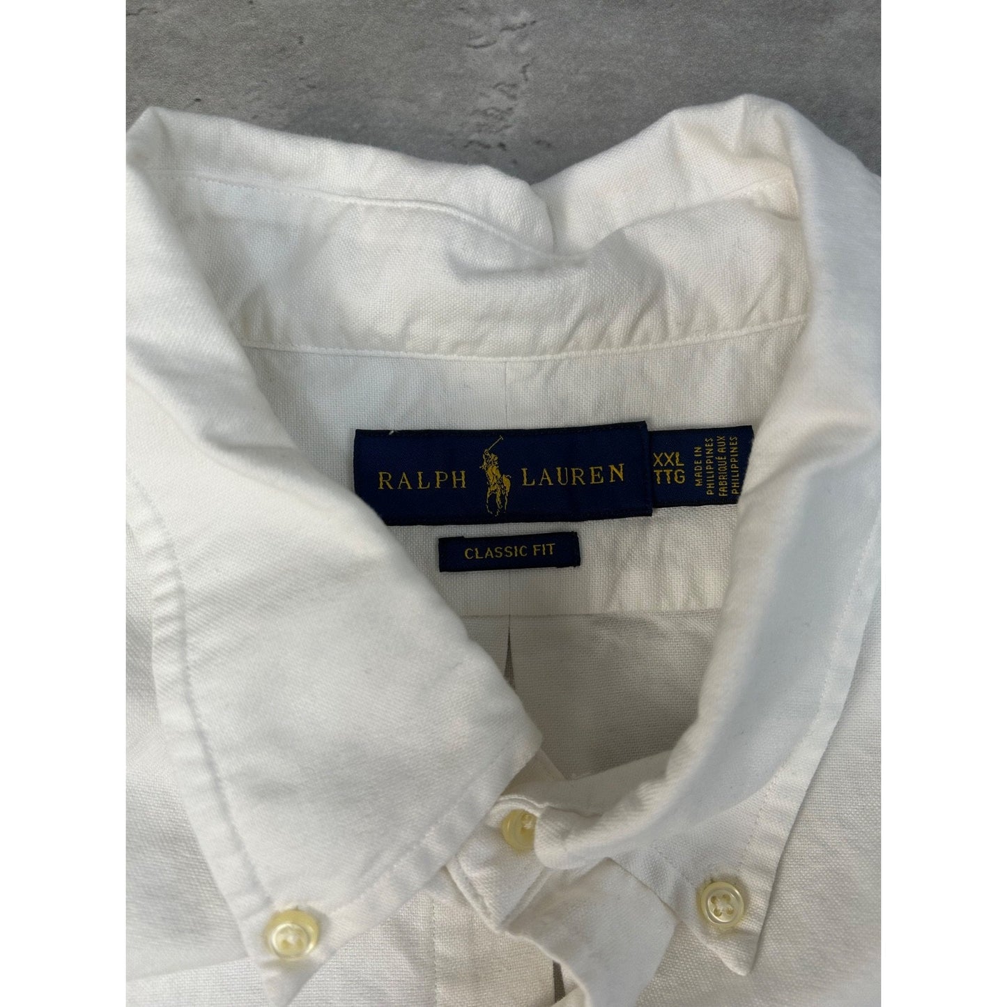 Vintage Polo Ralph Lauren Embroidered Polo Bear Button Up Shirt Size XXL