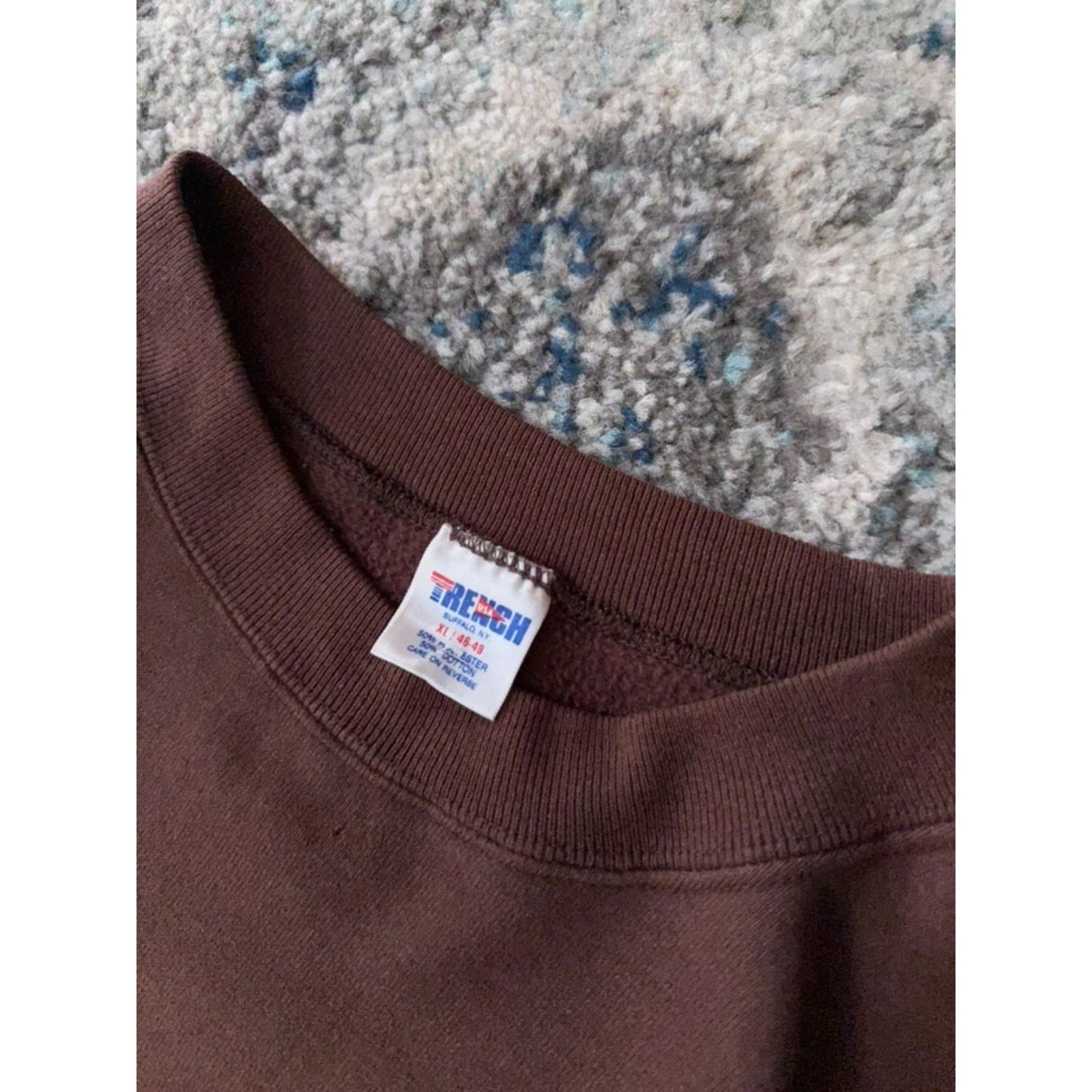 Vintage 90s Cleveland Browns NFL Helmet Graphic Spellout Sweatshirt Size XL