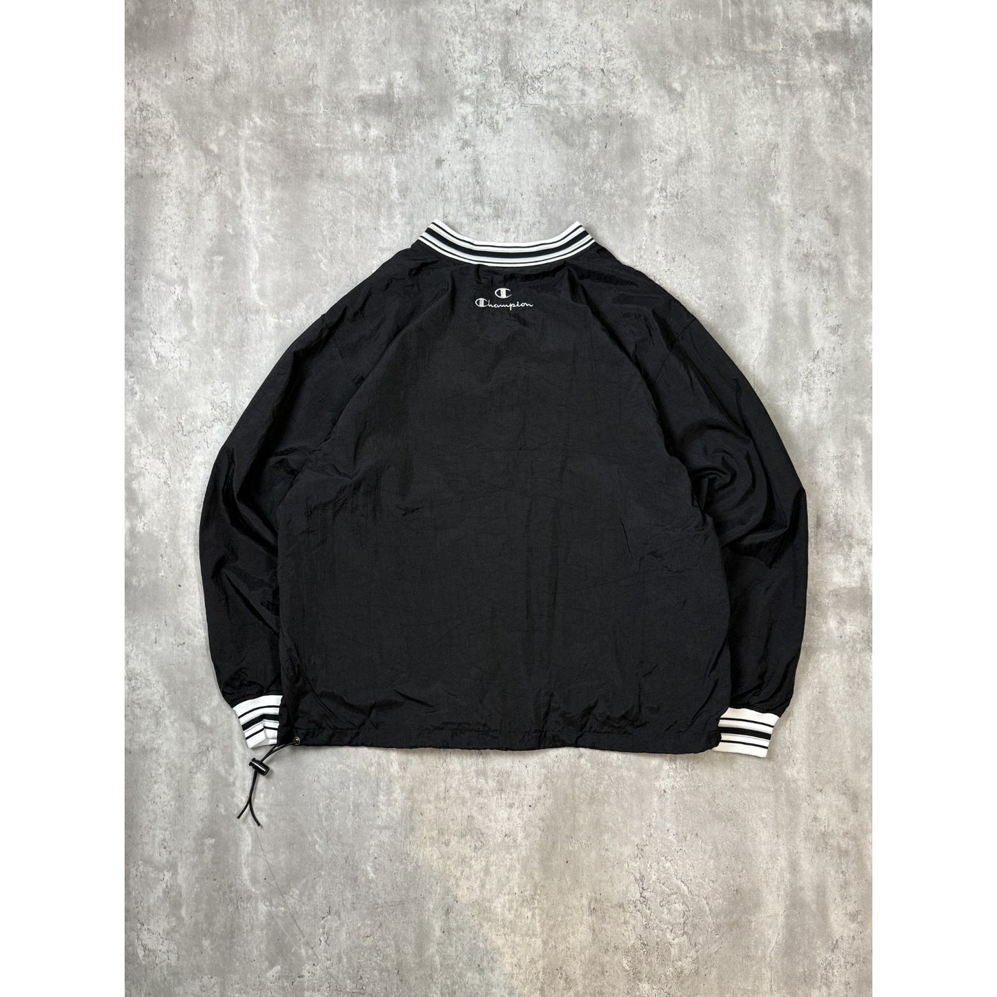 Vintage 90s Kentucky Wildcats NCAA Embroidered Pullover Nylon Jacket Size Large