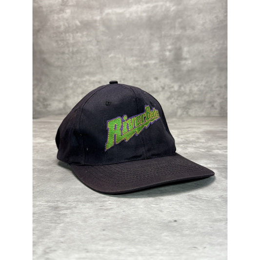 Vintage 90s Louisville Riverbats MiLB Embroidered Spellout Snapback Hat OSFA