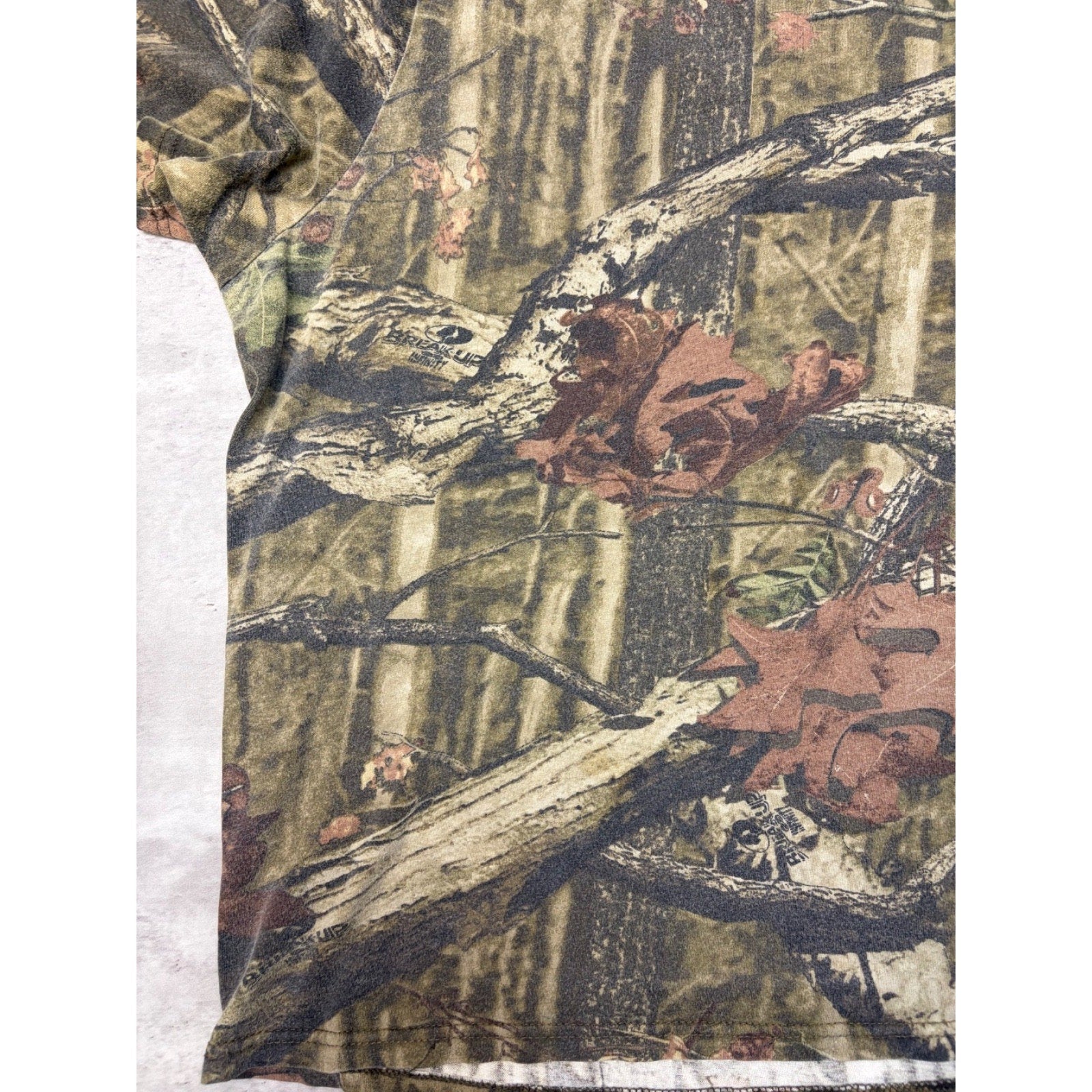 Mossy Oak Beak Up Infinity Tree Camo Hunting Pocket T-Shirt Size 2XL