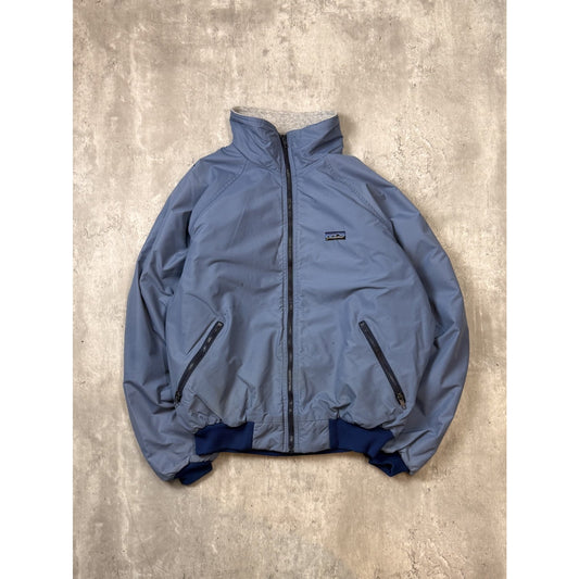 Vintage 90s Patagonia Fleece Lined Full Zip Nylon Bomber Jacket Size Large USA