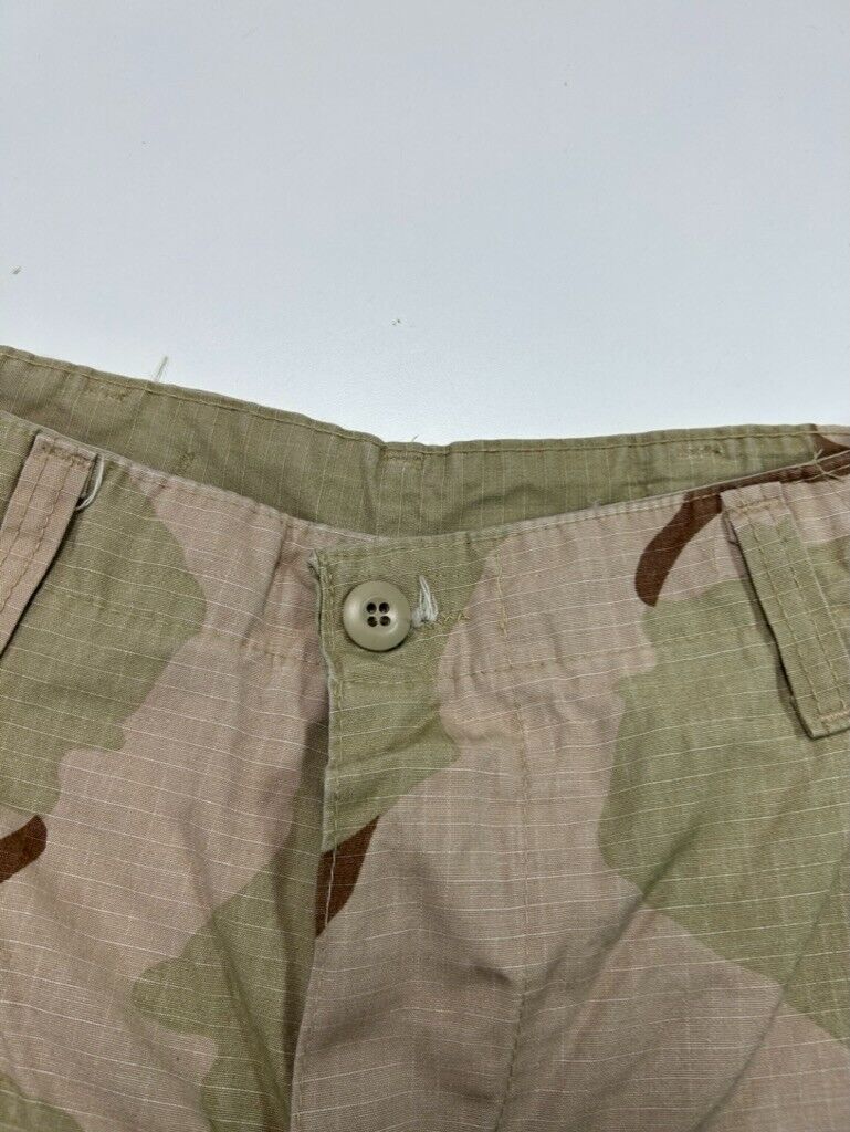 Vintage NATO Issue Desert Camo Ripstop Tactical Pants Size 28