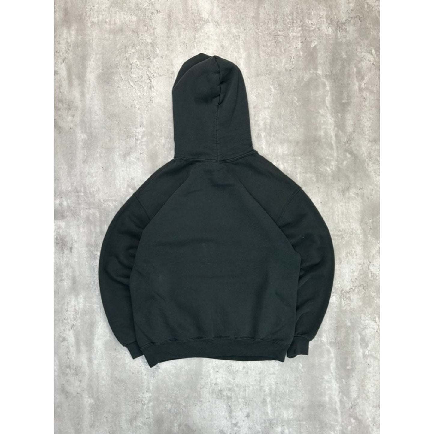 Vintage 90s Tuscola 01-1 Wingfoot Graphic Hooded Collegiate Sweatshirt Sz Large