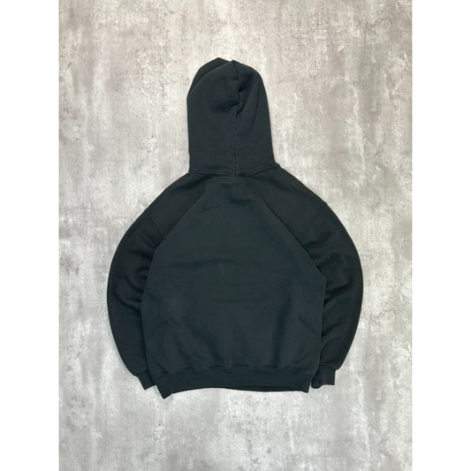 Vintage 90s Tuscola 01-1 Wingfoot Graphic Hooded Collegiate Sweatshirt Sz Large