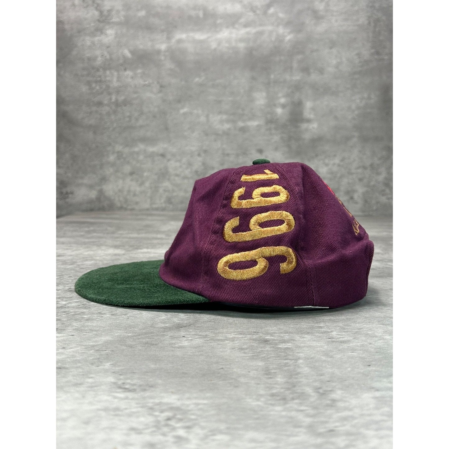 Vintage 1996 Atlanta Olympics Embroidered Spellout Strapback Hat OSFA