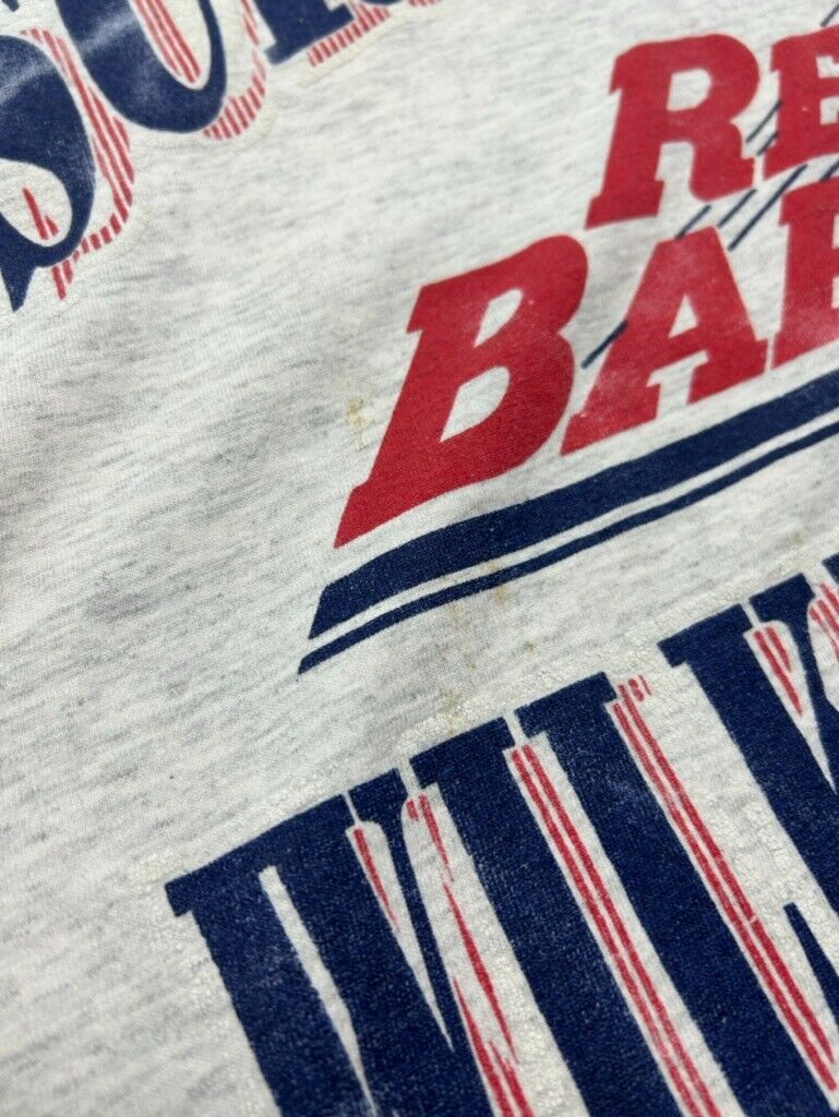 Vintage 90s Scranton Wilkes-Barre Red Barons MLB MiLB Graphic T-Shirt Large