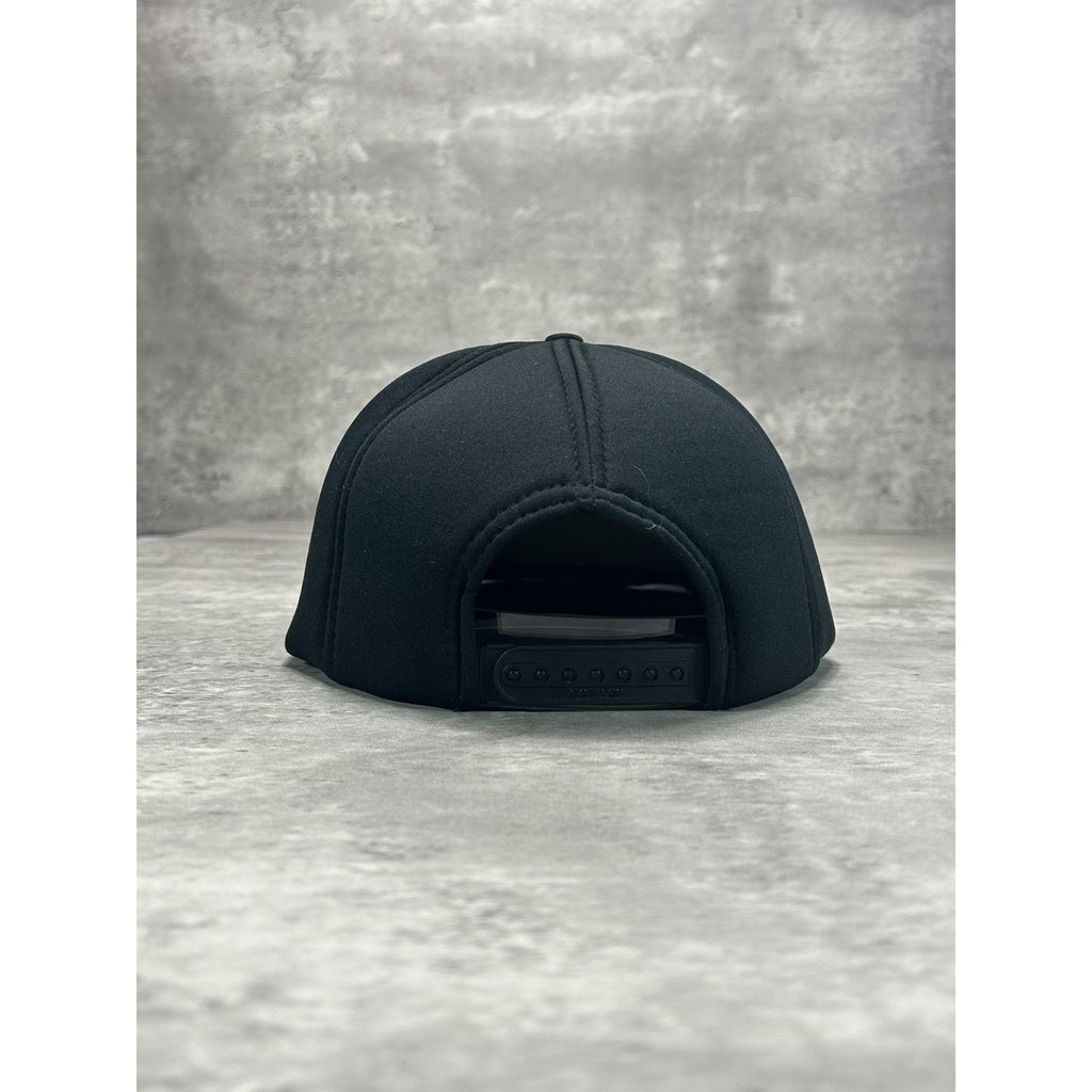 Vintage 90s McGuires Lawnmowers Graphic Spellout Snapback Hat OSFA