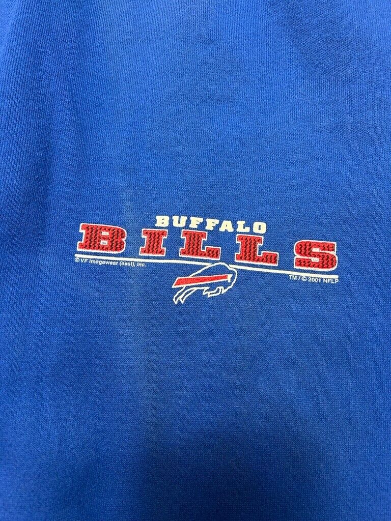 Vintage 2001 Buffalo Bills NFL Graphic Football Sweat Pants Size Medium