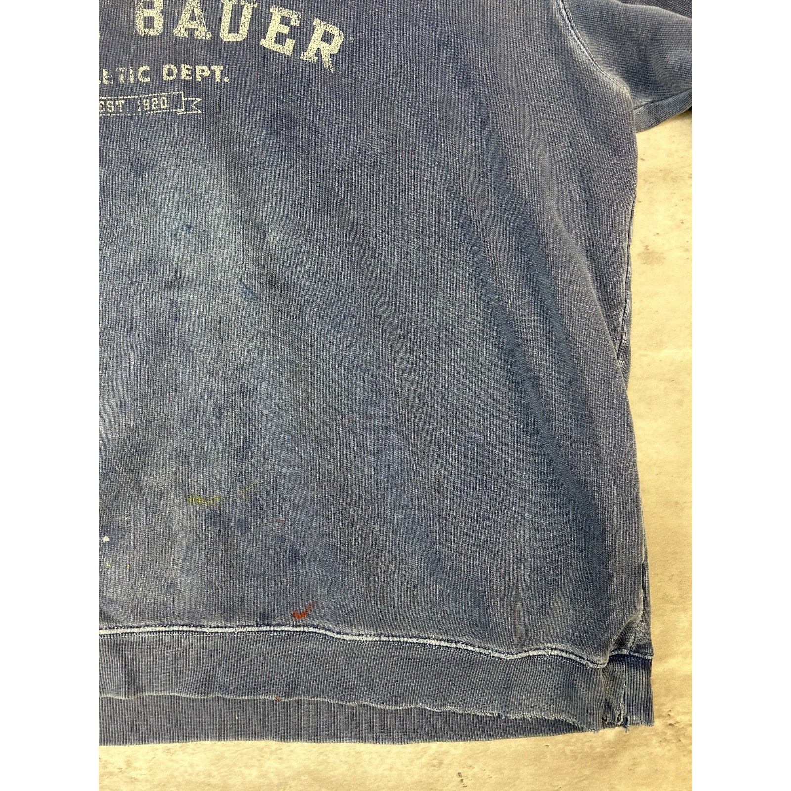 Vintage Eddie Bauer Athletic Dept. Graphic Spellout Sweatshirt Size 2XL