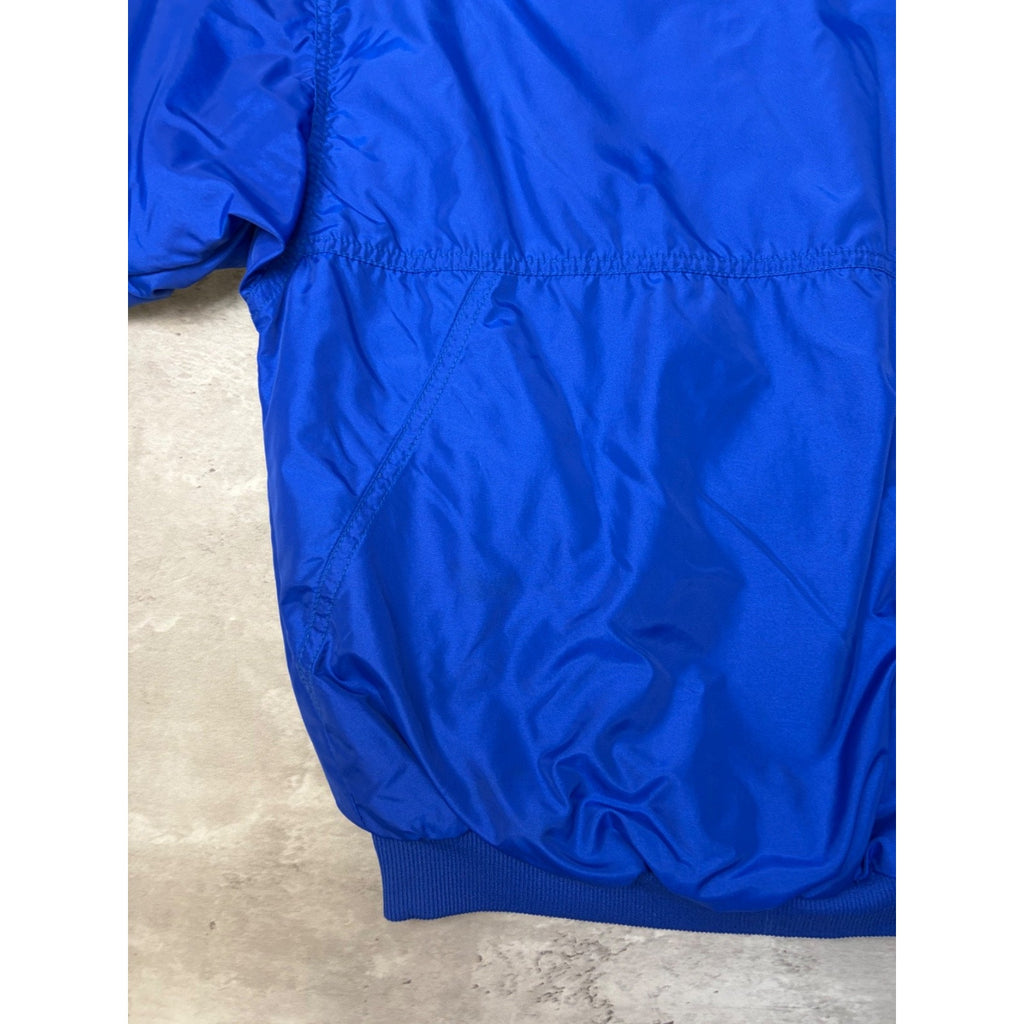Vintage Patagonia Fleece Lined Embroidered Full Zip Bomber Jacket Sz Small YOUTH