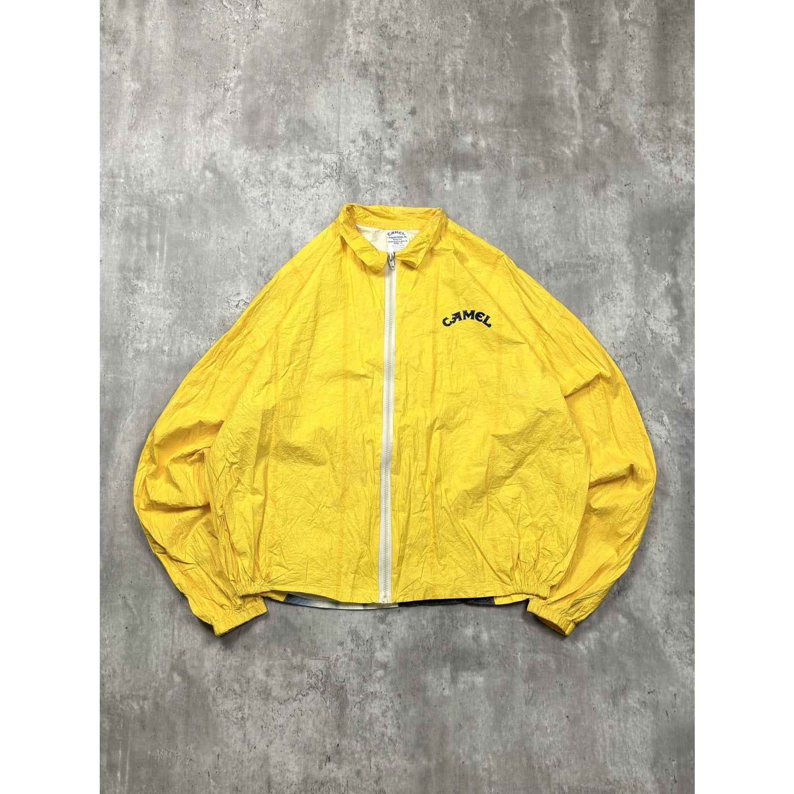 1992 Joe Camel Blues Brothers Lightweight Graphic Windbreaker Jacket Size XL