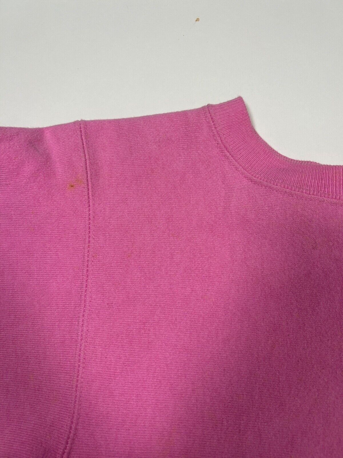 Vintage 90s Champion Reverse Weave Blank Sweatshirt Size Small Pink Made USA