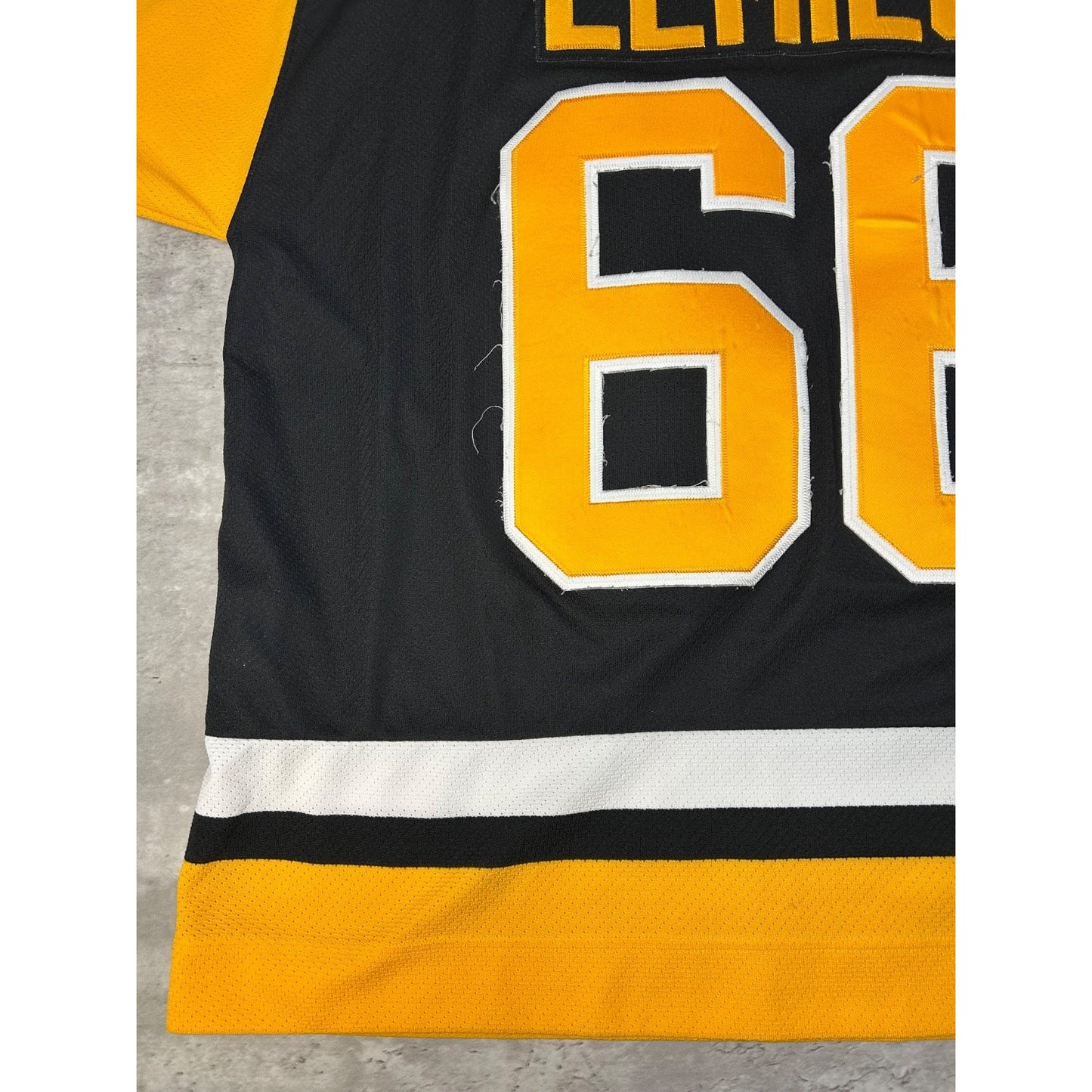 Vintage Mario Lemieux #66 Pittsburgh Penguins NHL Hockey Jersey Size 2XL