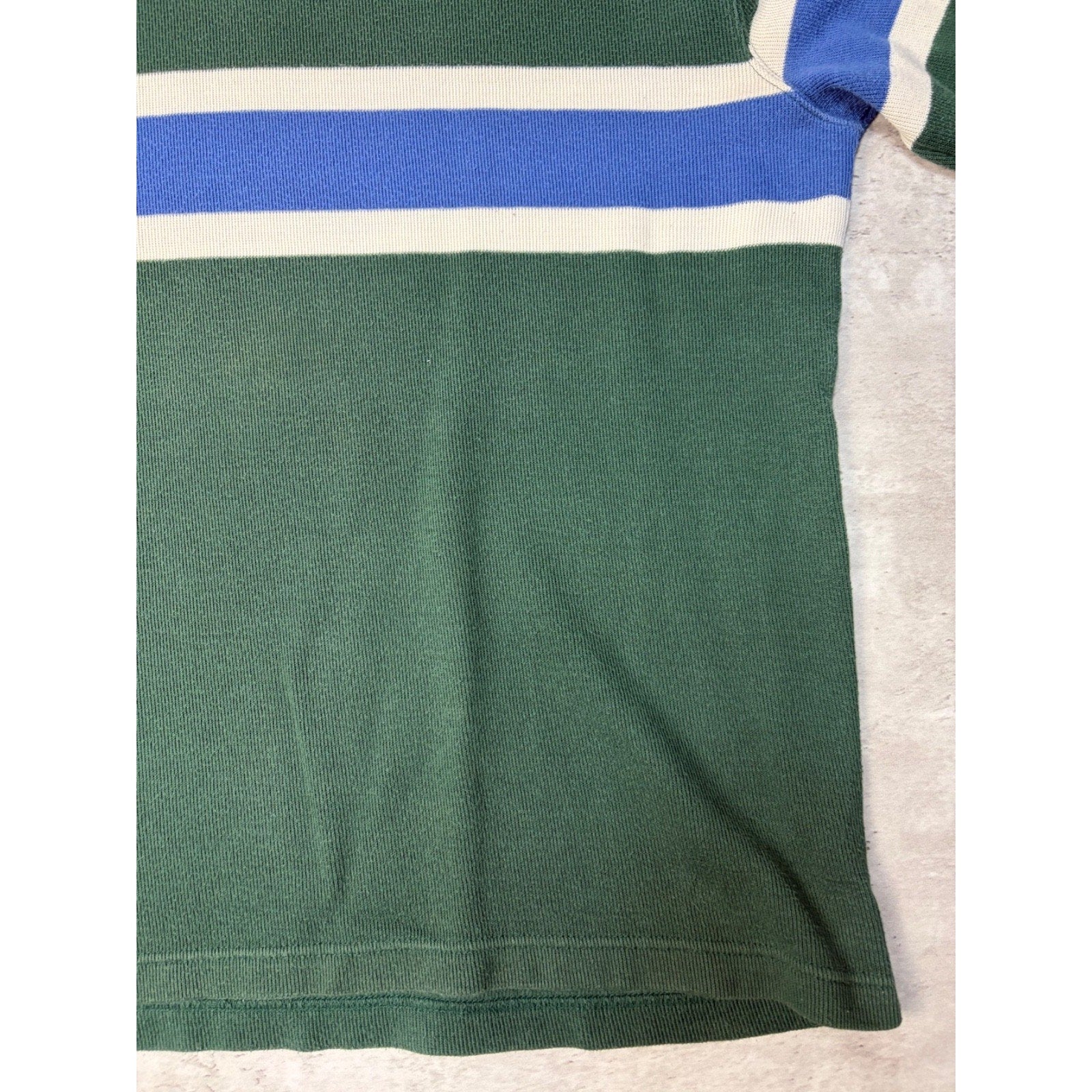 Vintage American Eagle Outfitters Striped V-Neck Knit Sweater Size Small