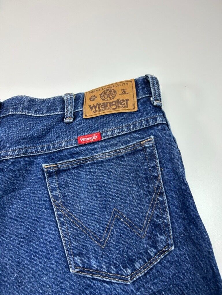 Vintage Wrangler Jeans Dark Wash Denim Pants Size 38