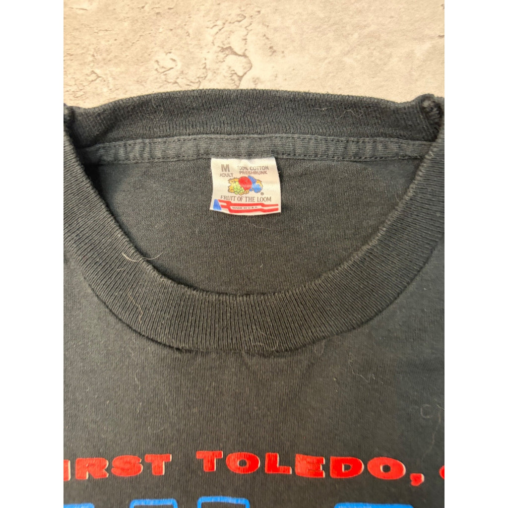 Vintage 1995 Can-Am Open Bud Light Pool League Graphic T-Shirt Size Medium