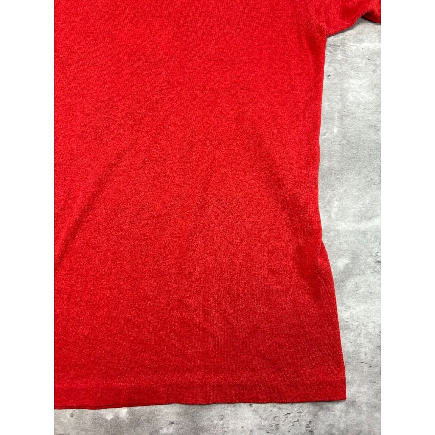 Vintage 1991 Chicago Bulls NBA World Champion Graphic T-Shirt Size Large 90s Red