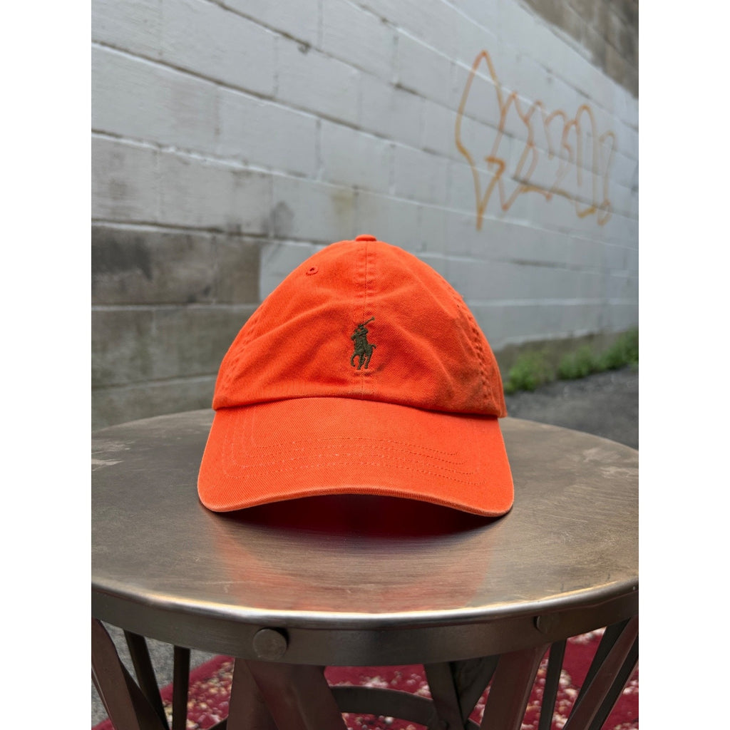 Vintage Polo Ralph Lauren Embroidered Pony Strapback Hat OSFA