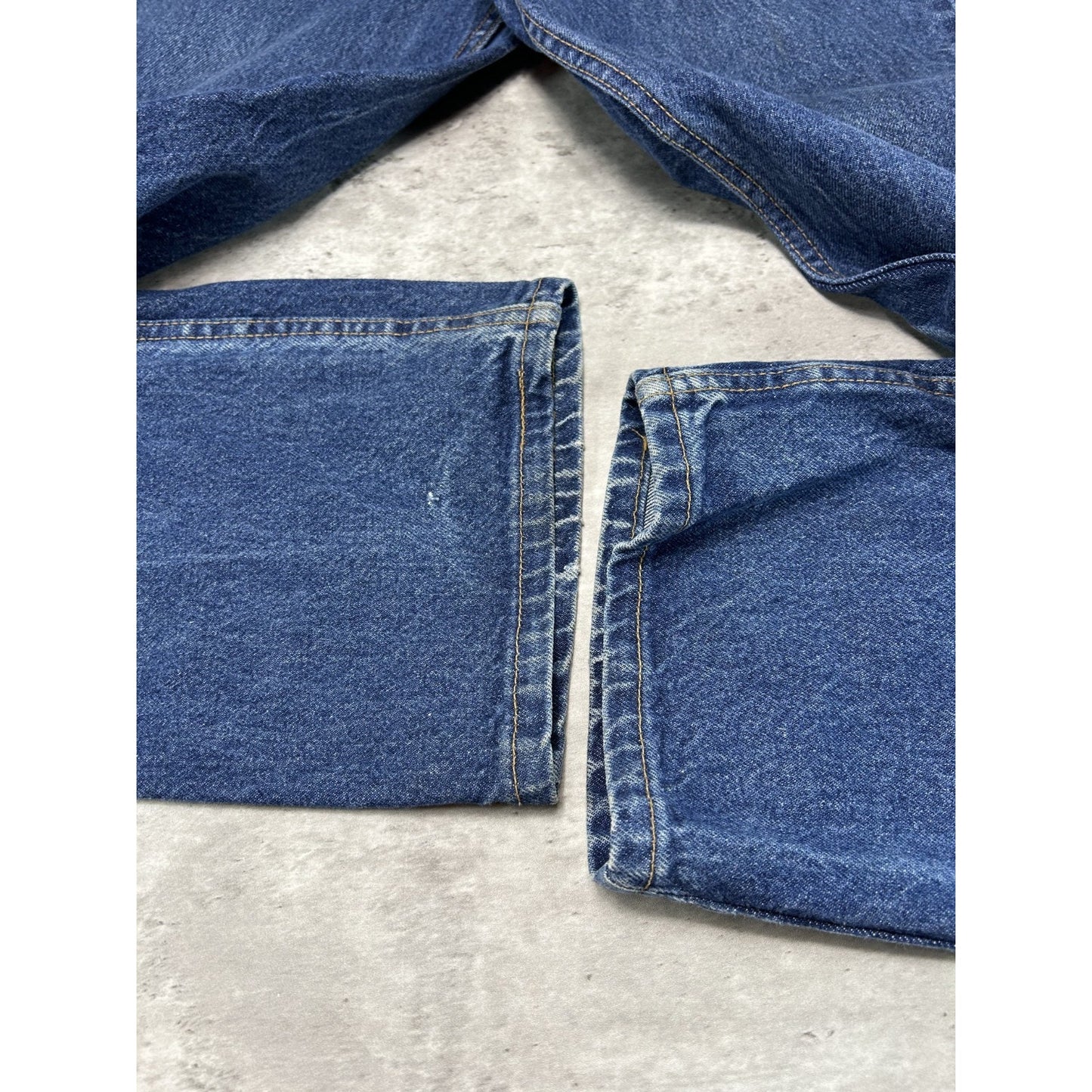 Vintage 90s Levis Red Tab 517 Dark Wash Denim Pants Size 34 Blue