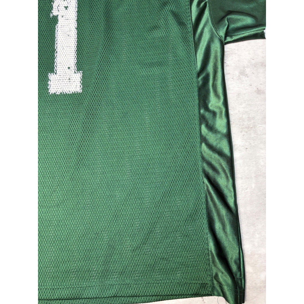 Vintage Michigan State Spartans NCAA #1 Starter Green Football Jersey Size XL
