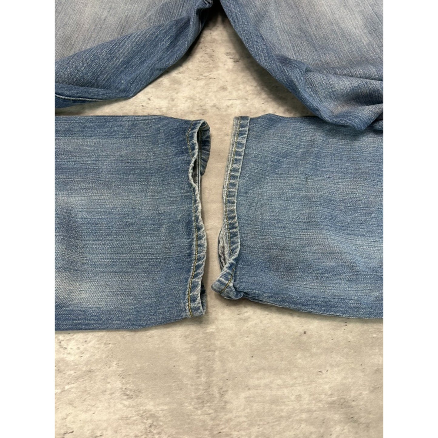 Vintage Y2K Gilyard Mfg Baggy Fit Light Wash Denim Pants Size 39 Blue