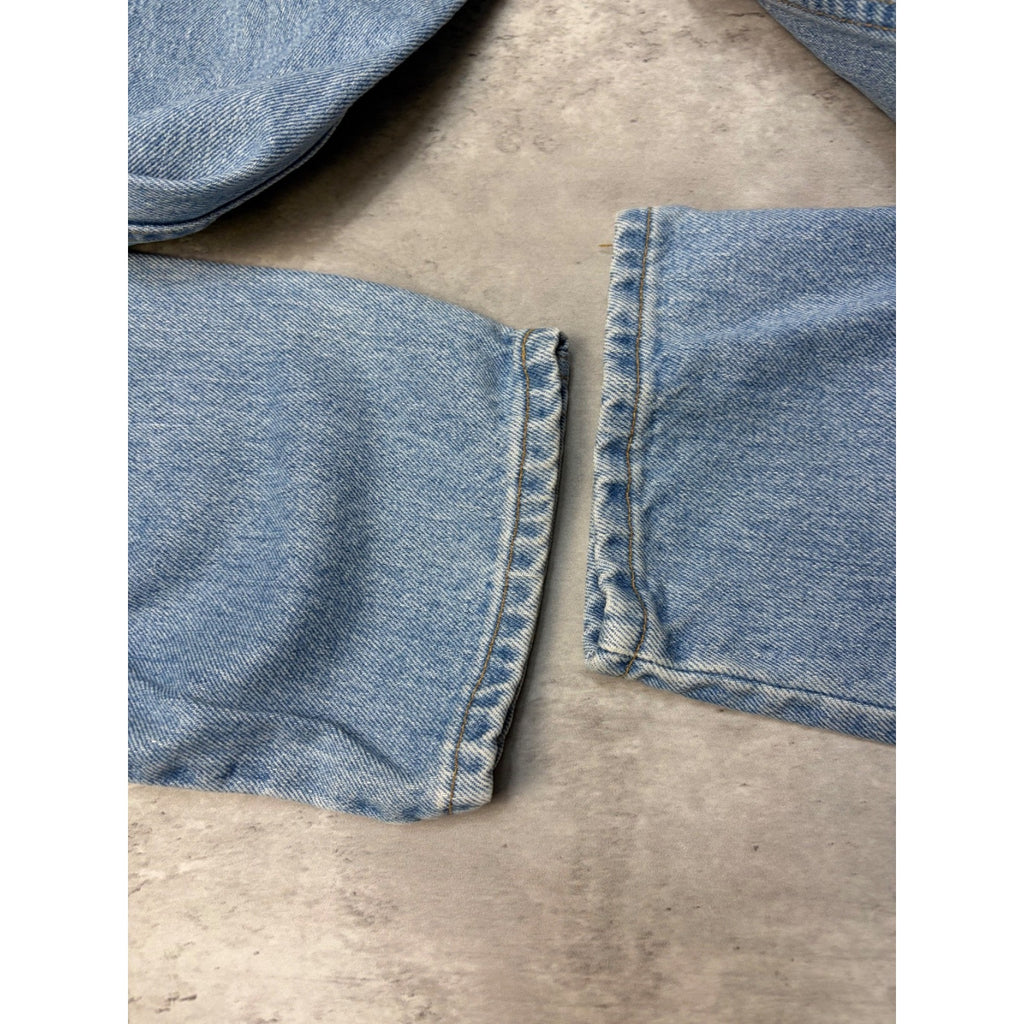 Vintage Womens Levis 550 Red Tab Medium Wash Denim Pants Size 33