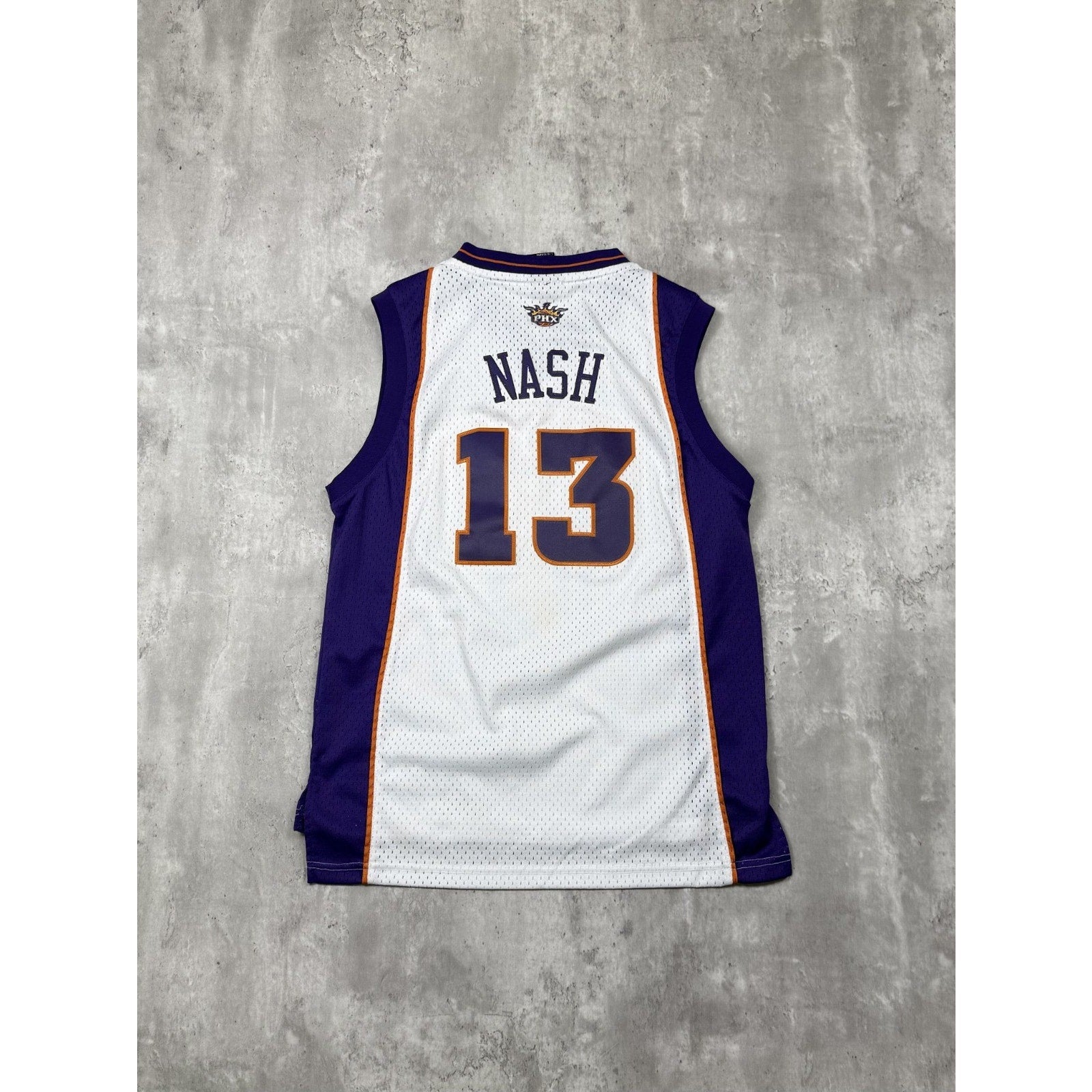 Vintage Steve Nash #13 Phoenix Suns NBA Adidas Basketball Jersey Size XL YOUTH