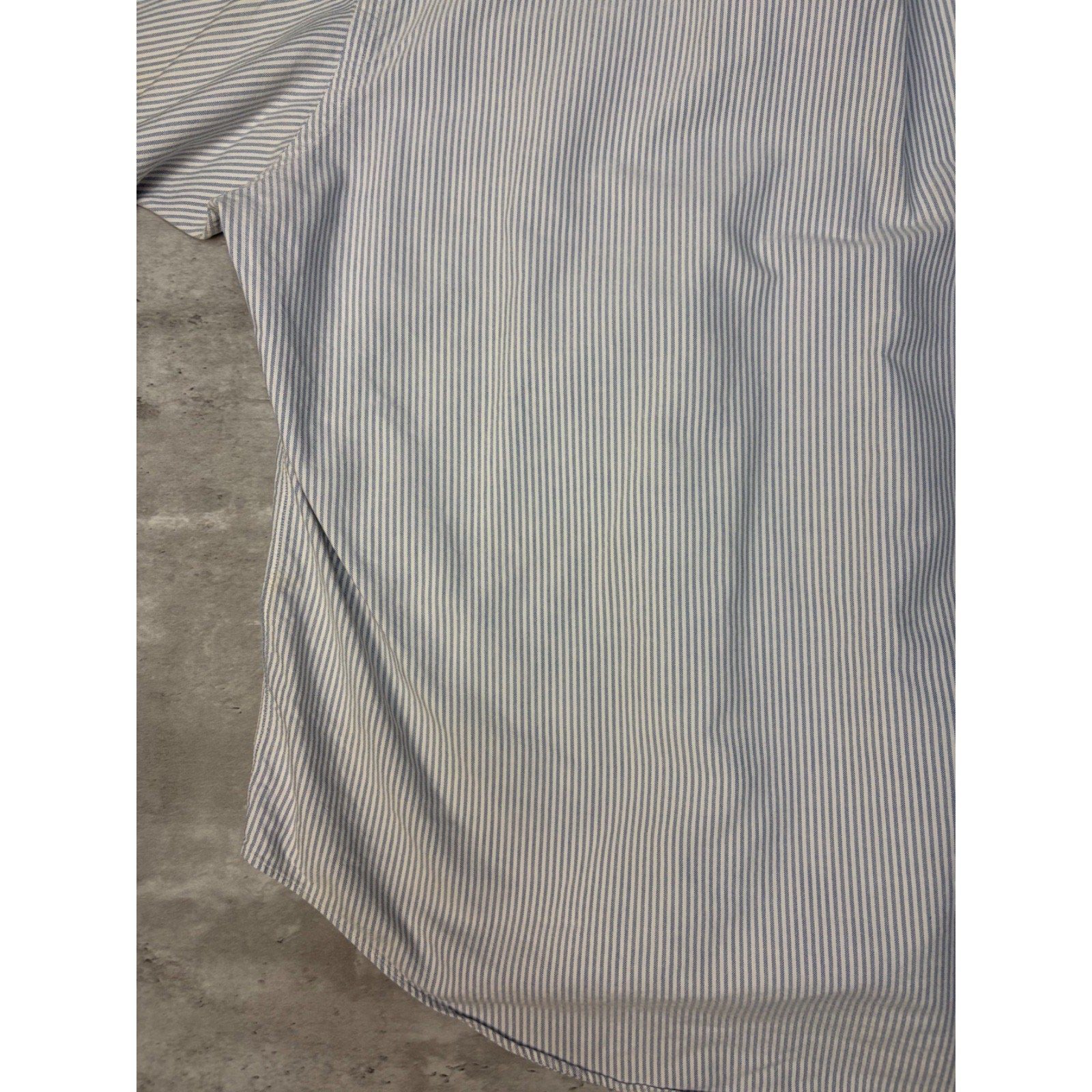 Vintage Polo Ralph Lauren Embroidered Pony Striped Button Up Shirt Size XL