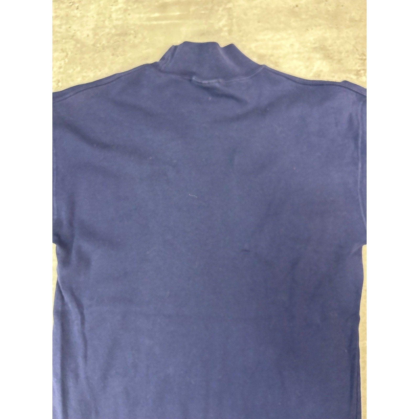 Vintage 90s Rolls Royce Embroidered Logo Mock Neck Long Sleeve T-Shirt Sz Small