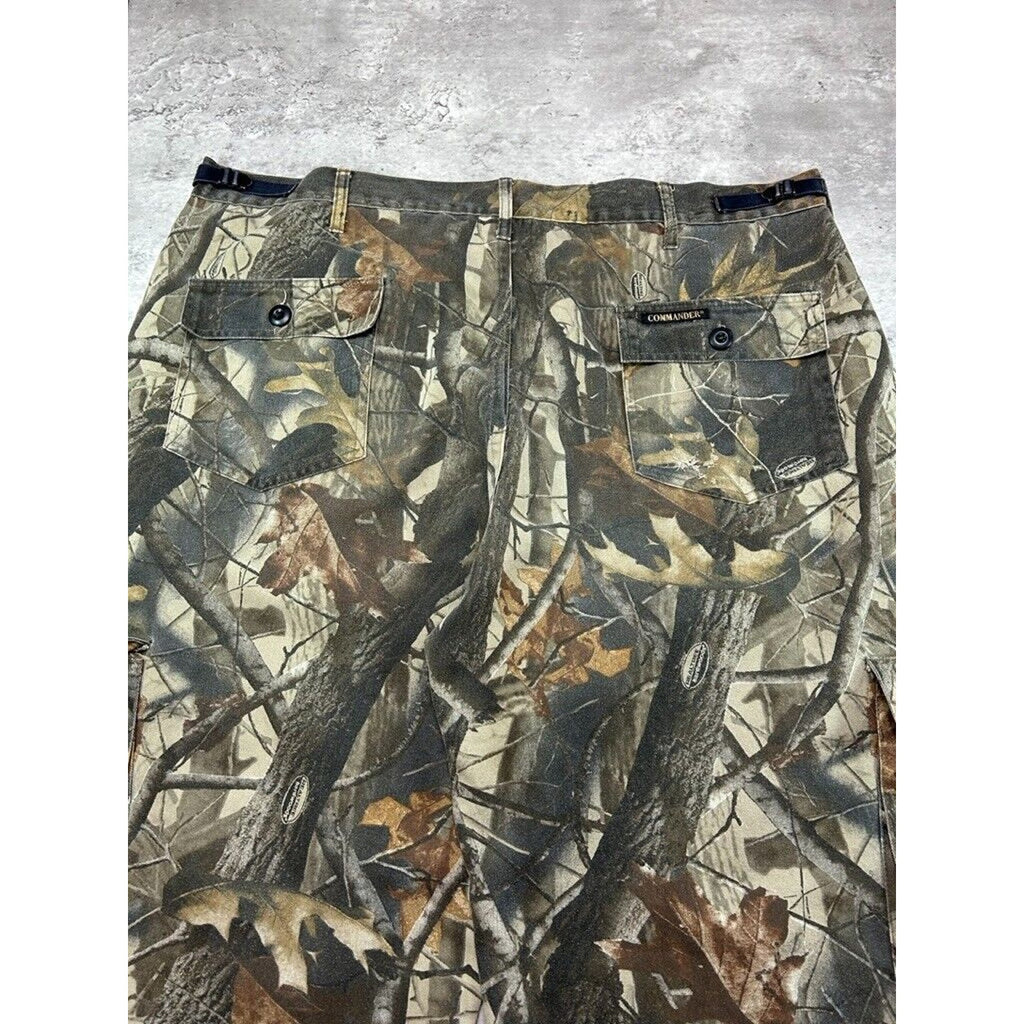 Vintage Real Tree Hardwoods Hunting Camo Cargo Pants Size 42