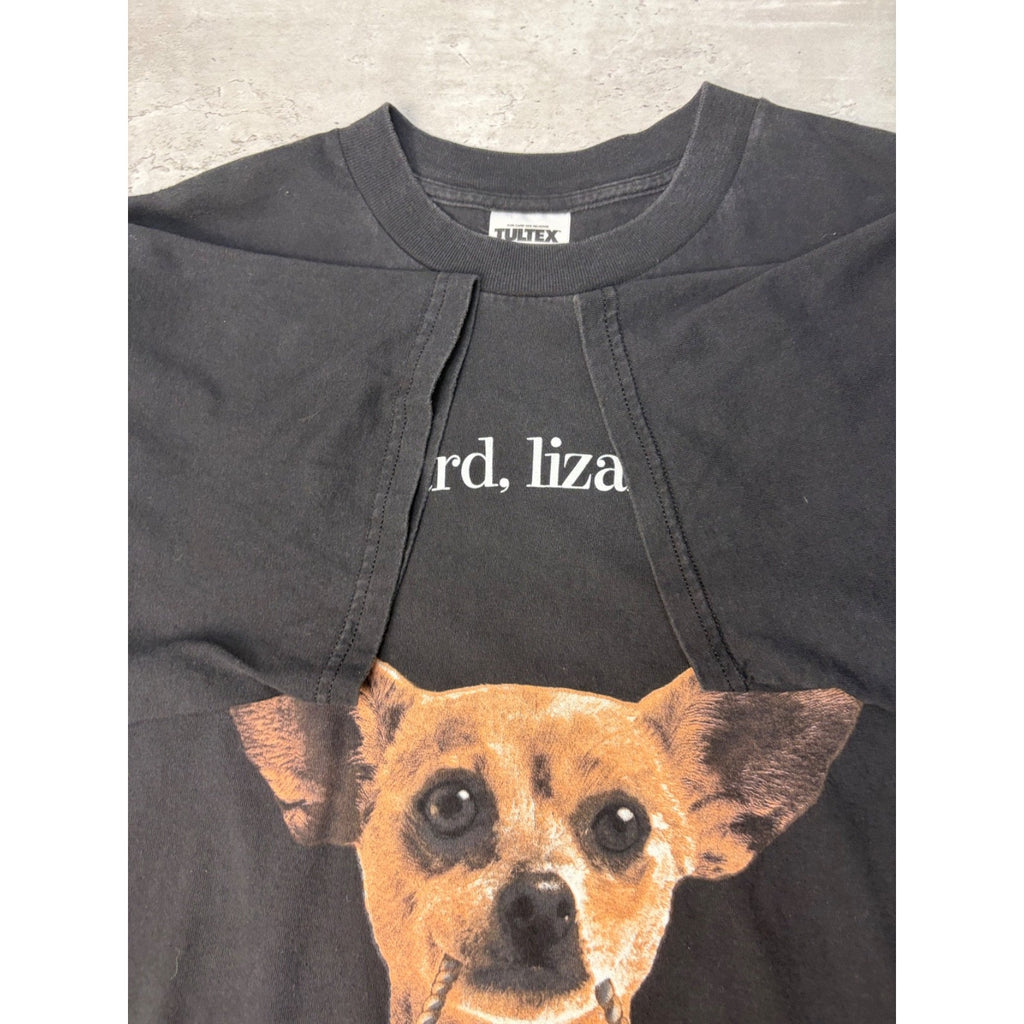 Vintage 1998 Taco Bells Here Lizard Lizard Comedy Graphic T-Shirt Size XL