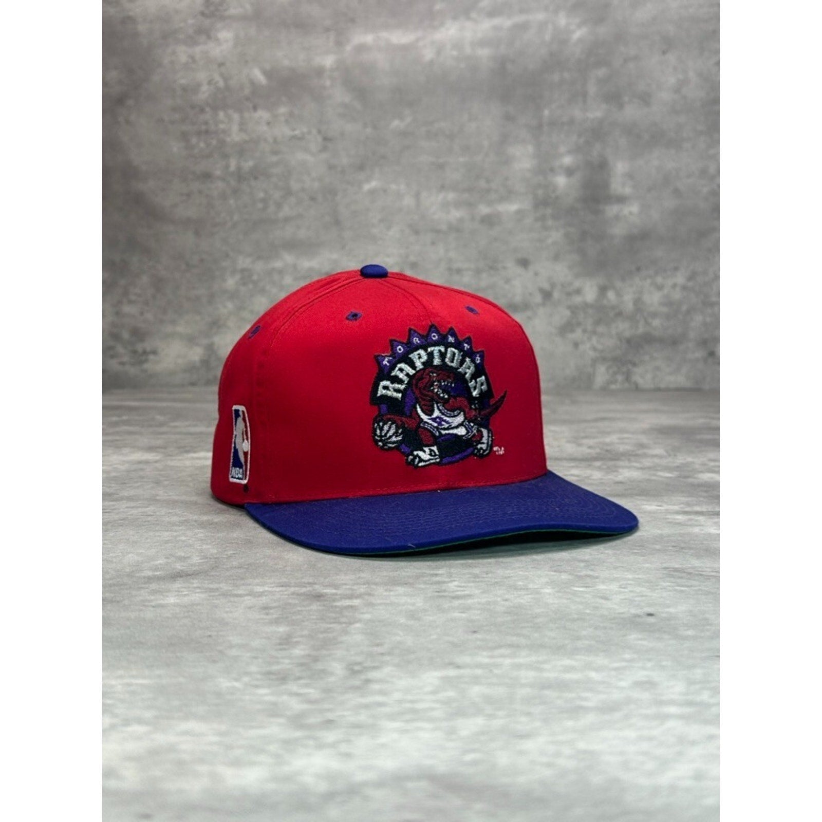 Vintage 90s Toronto Raptors NBA Sports Specialties Plain Logo Snapback Hat OSFA