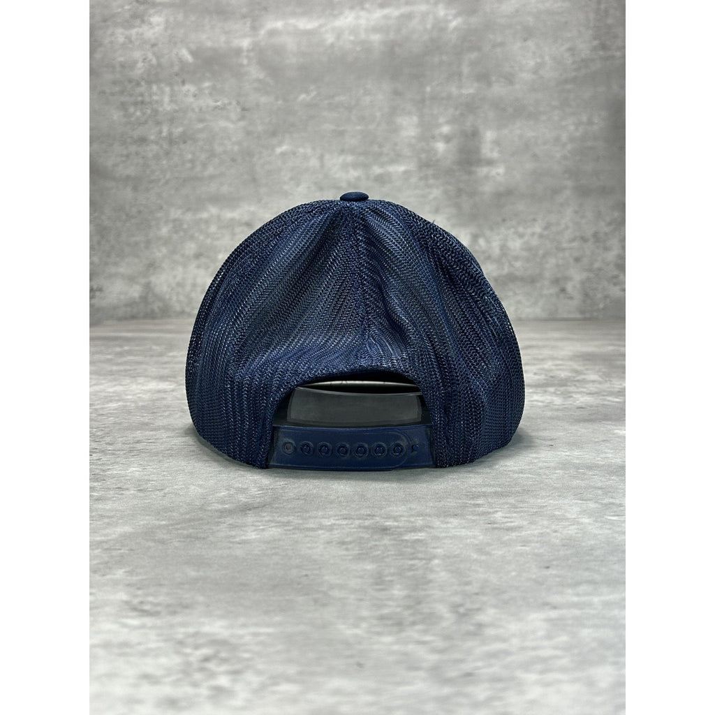 Vintage 80s/90s Navy Club Woodstock Embroidered Trucker Snapback Hat OSFA