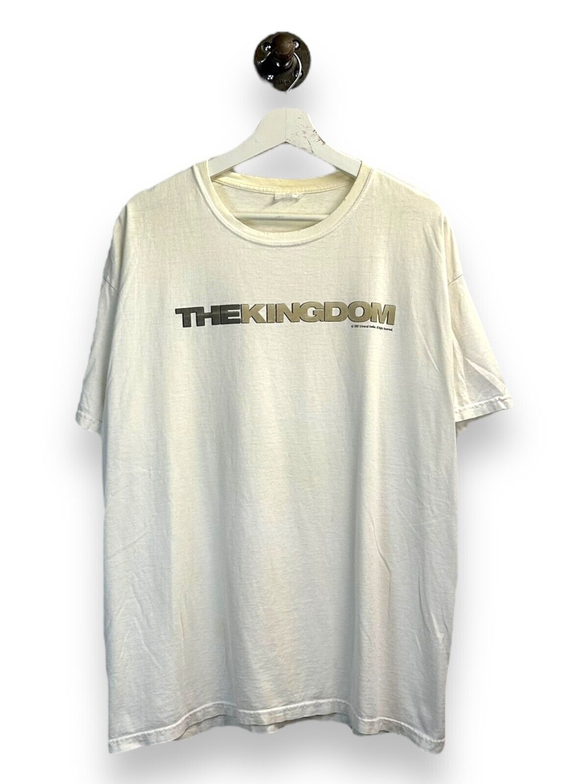 2007 The Kingdom Thriller Movie Promo Spellout Graphic T-Shirt Size XL