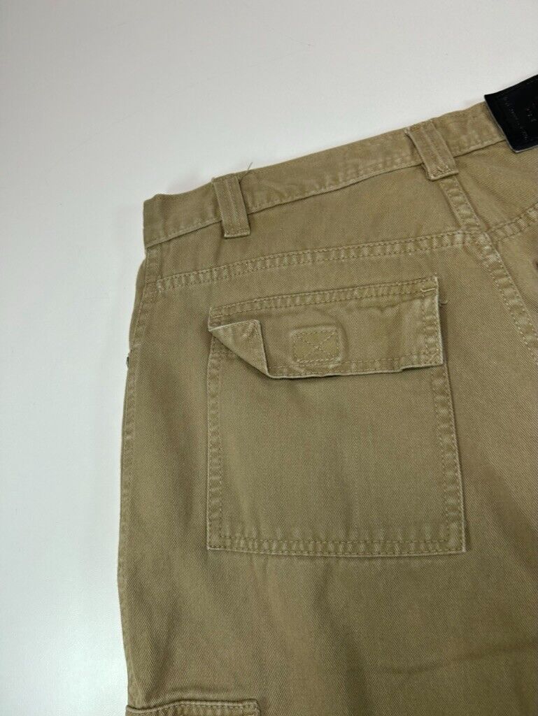 Vintage 90s Levi's Silvertab Khakis Relaxed Fit Cargo Pants Size 35