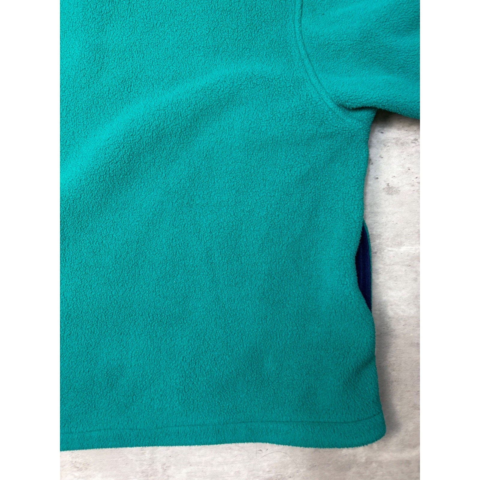 Vintage Eddie Bauer 1/4 Zip Fleece Pullover Sweatshirt Size Large