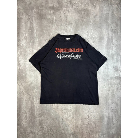 Vintage 2000 Jagermusic Ozzfest Ozzie Osbourne Rock Music T-Shirt Size XL