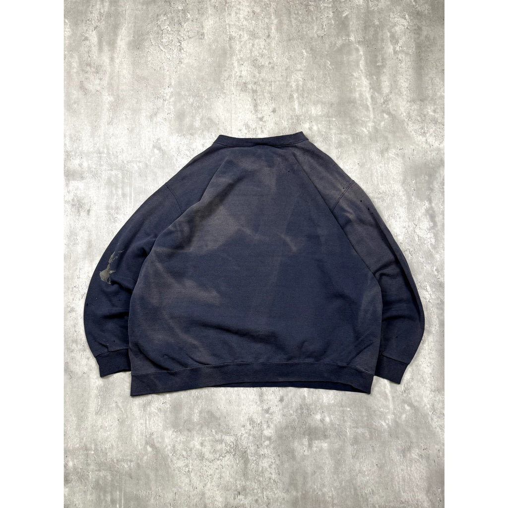 Vintage Nike Embroidered Mini Swoosh Crewneck Sweatshirt Size 2XL