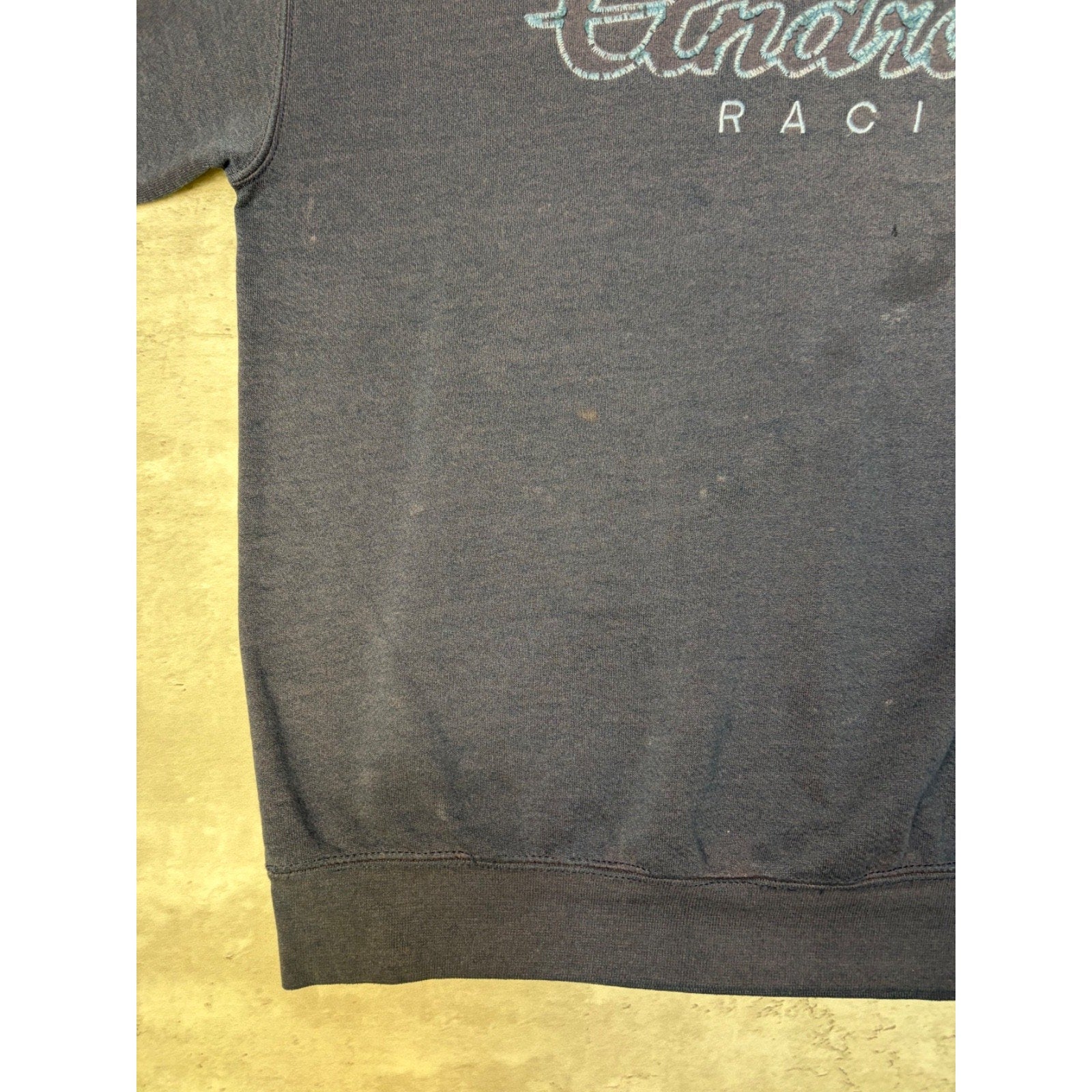 Vintage Andretti Racing F1 Embroidered Script Spellout Sweatshirt Size XL