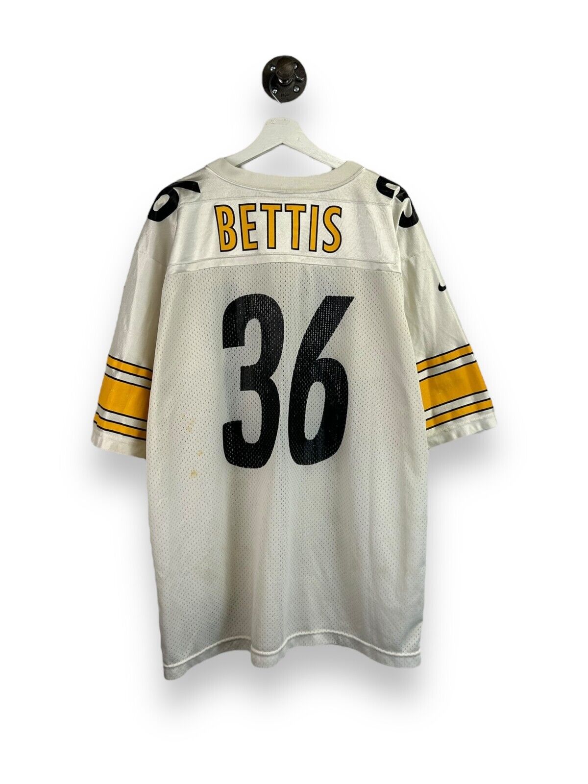 Vintage 90s Jerome Bettis #36 Pittsburgh Steelers NFL Nike Jersey Size XL