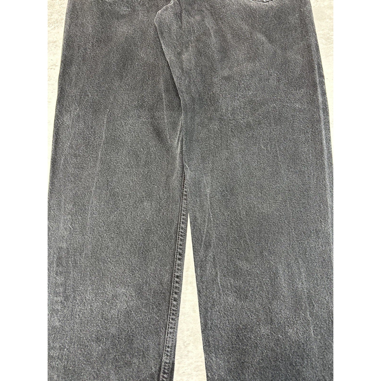 Vintage 90s Levis 550 Red Tab Black Denim Pants Size 31 Black