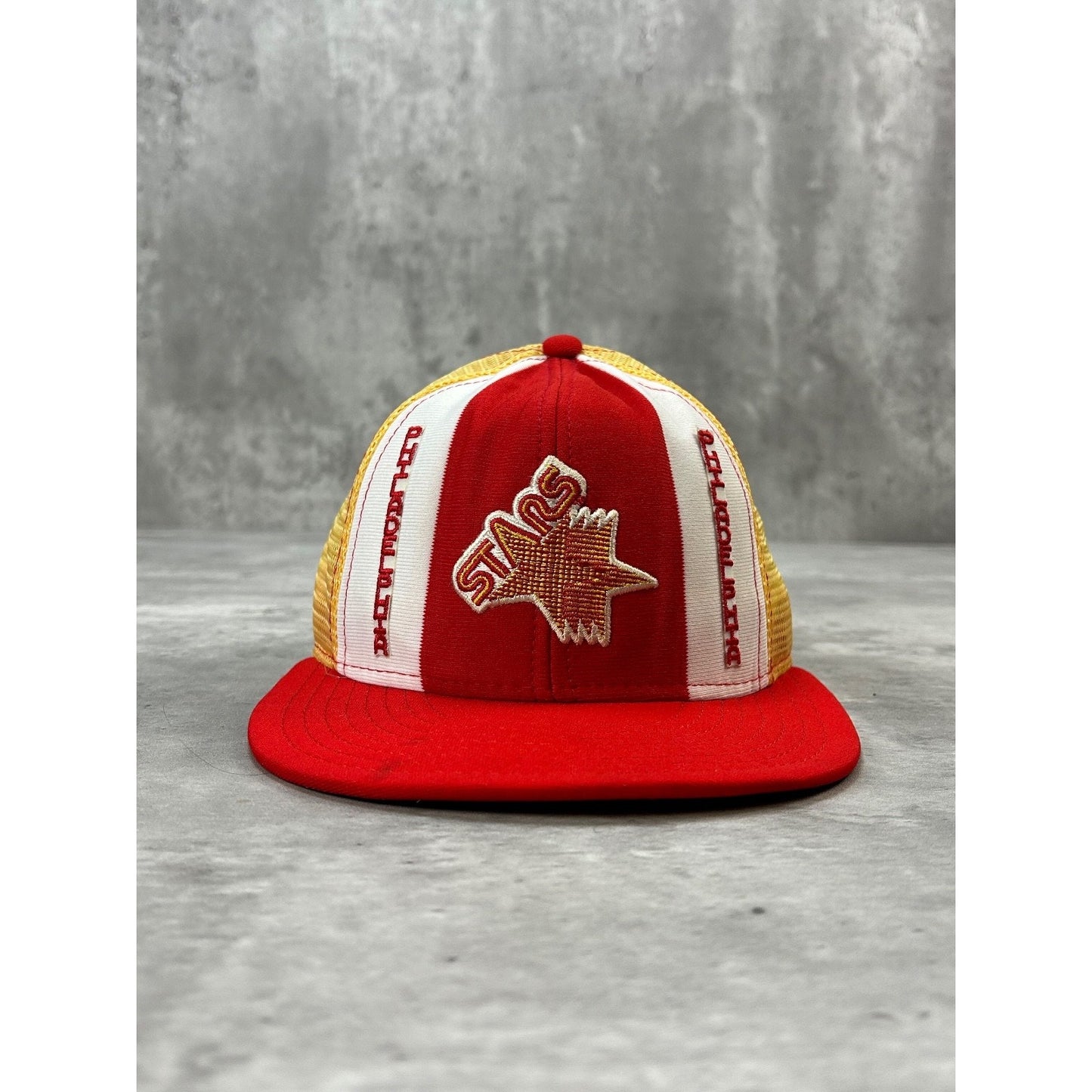 Vintage 80s Philadelphia Stars USFL Lucky Stripes Trucker Snapback Hat OSFA