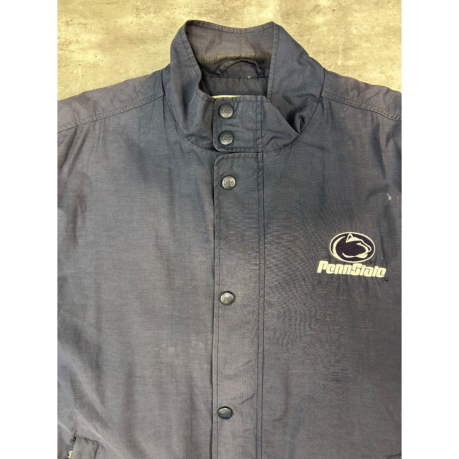 Vintage 90s Penn State Nittany Lions NCAA Embroidered Full Zip Jacket Size 2XL