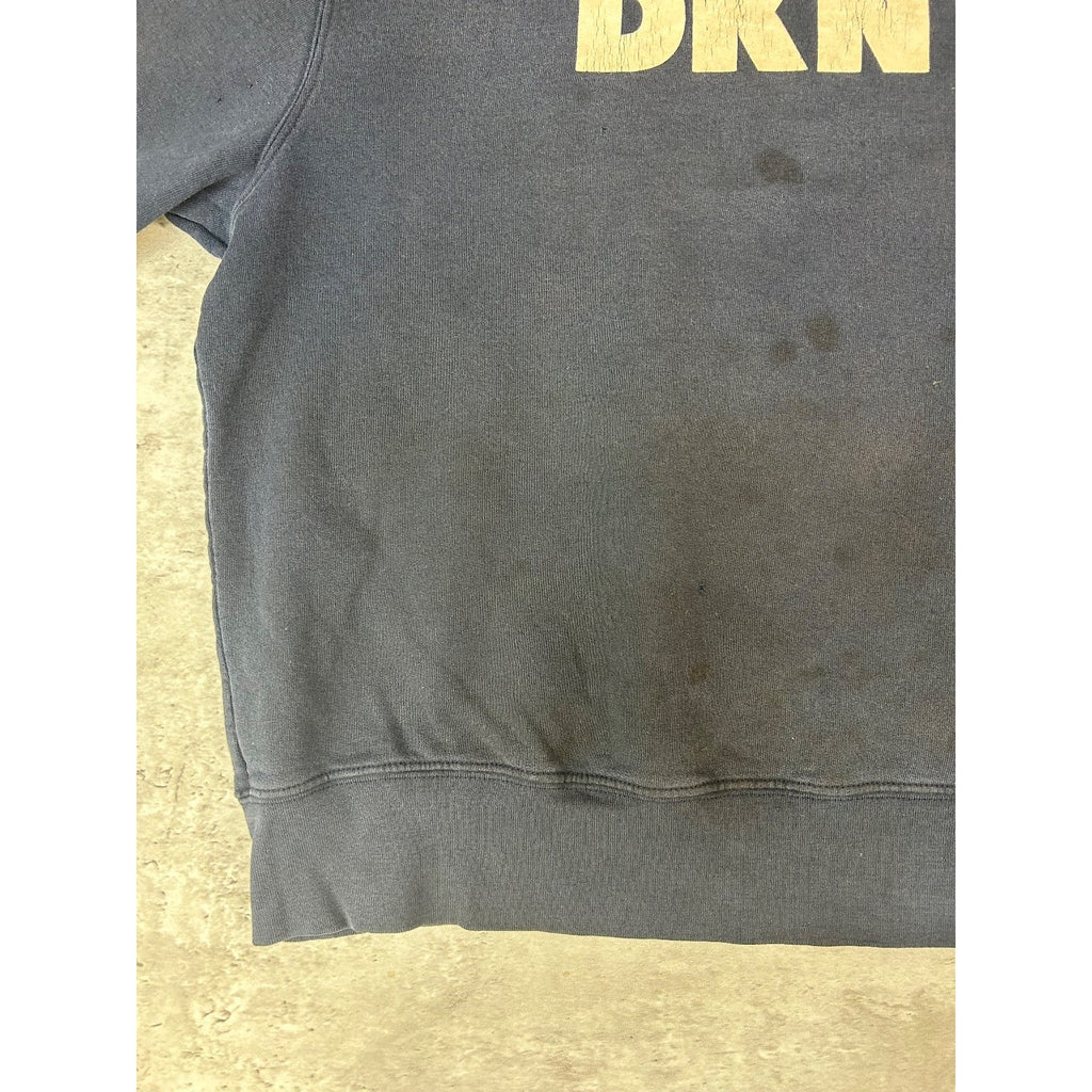 Vintage 90s DKNY Classic Spellout Graphic Crewneck Sweatshirt Size Large