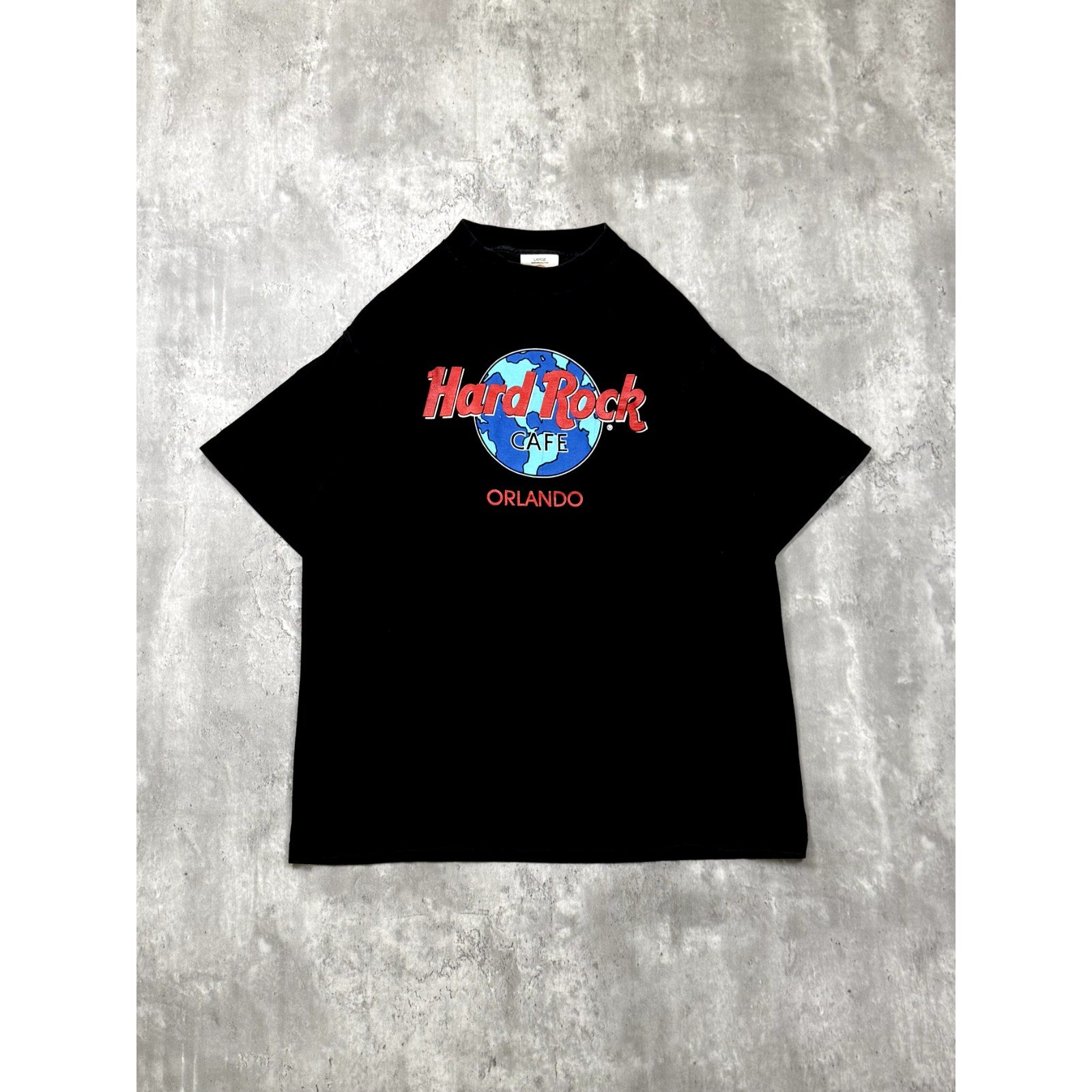 Vintage 90s Hard Rock Cafe Orlando Destination Graphic T-Shirt Size Large