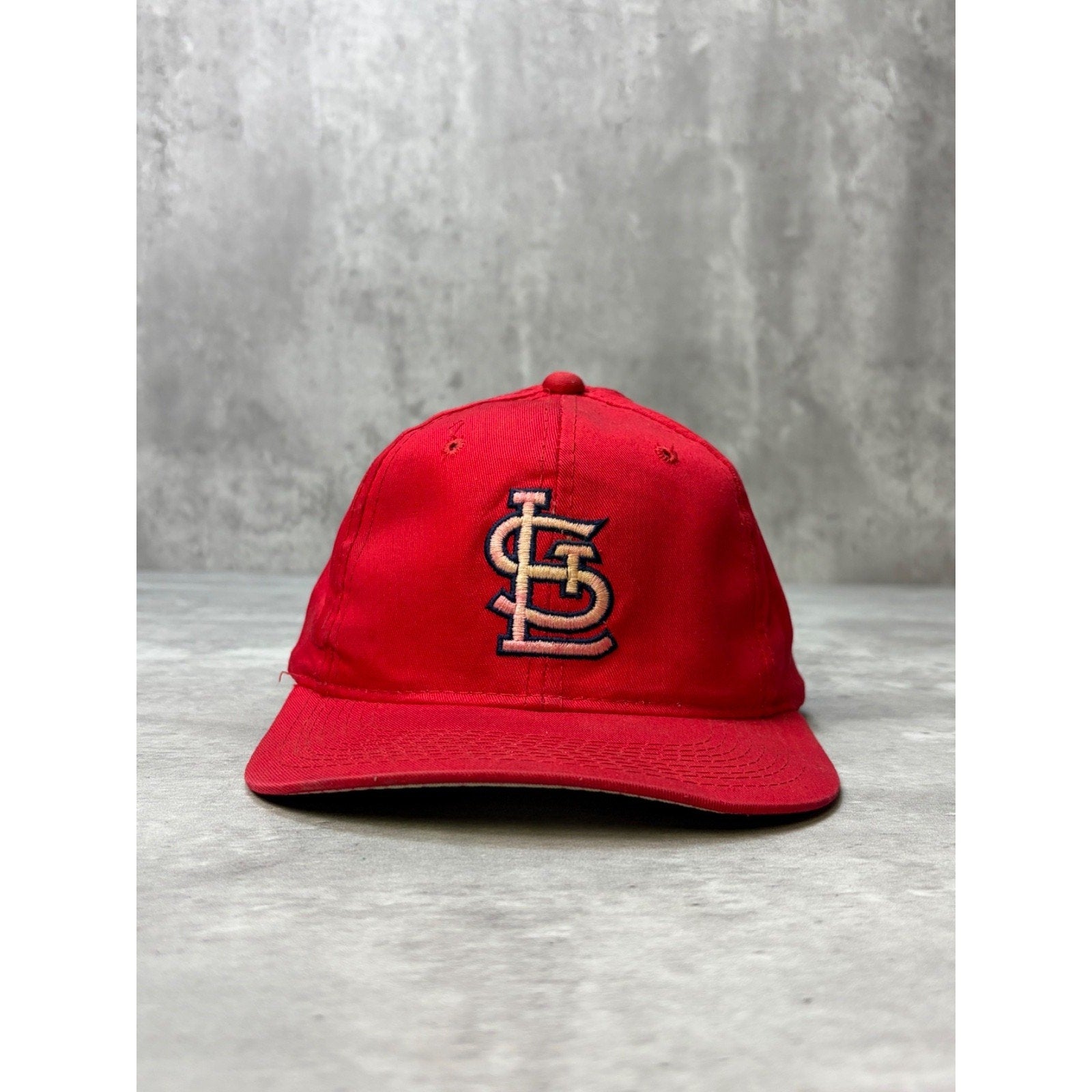 Vintage 90s St. Louis Cardinals MLB Embroidered Logo Snapback Hat OSFA