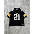 Vintage Iowa Hawkeyes #21 NCAA Adidas Black Football Jersey Size Large