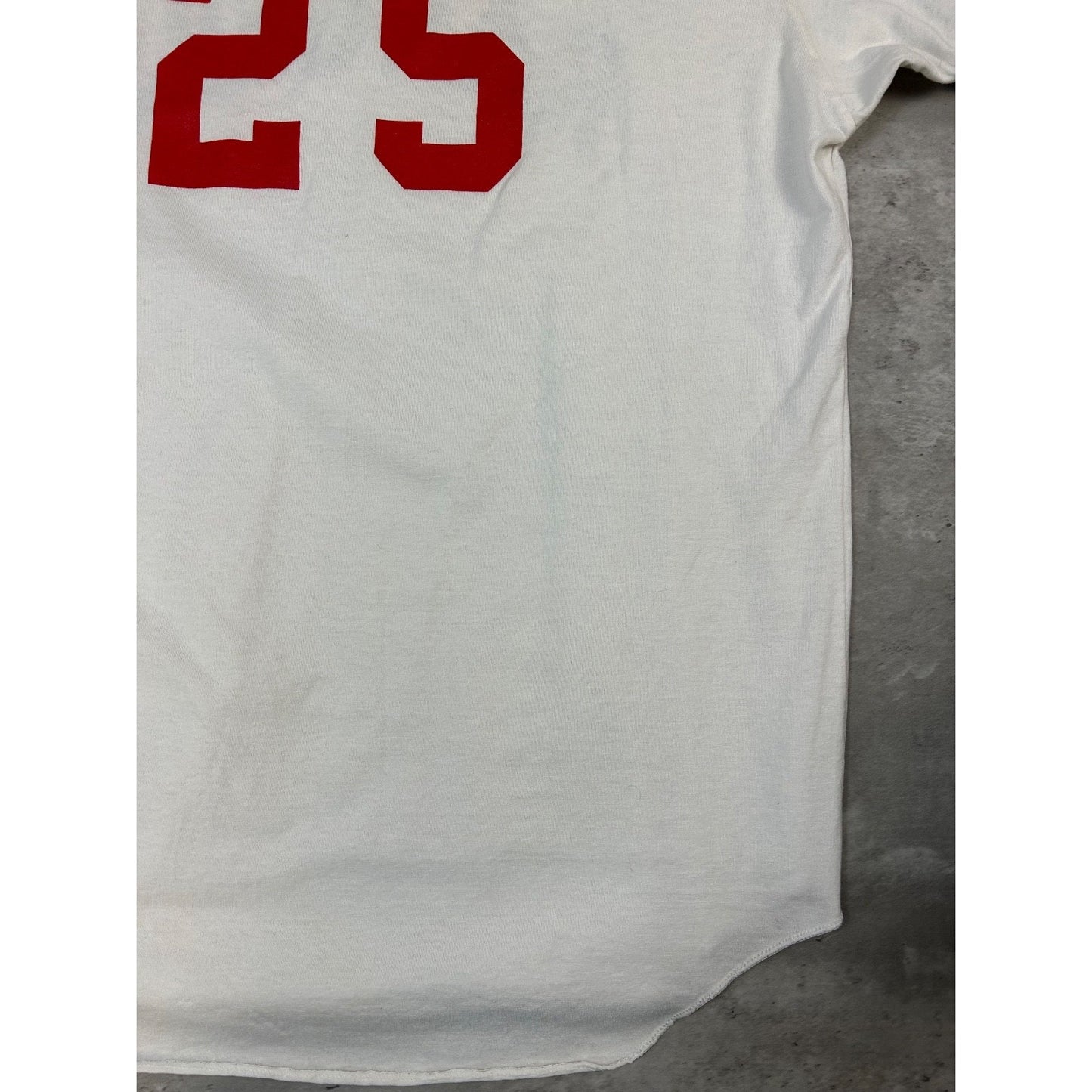 Vintage 80s Buddy Bell #25 Texas Rangers MLB Rawlings Jersey Size XL