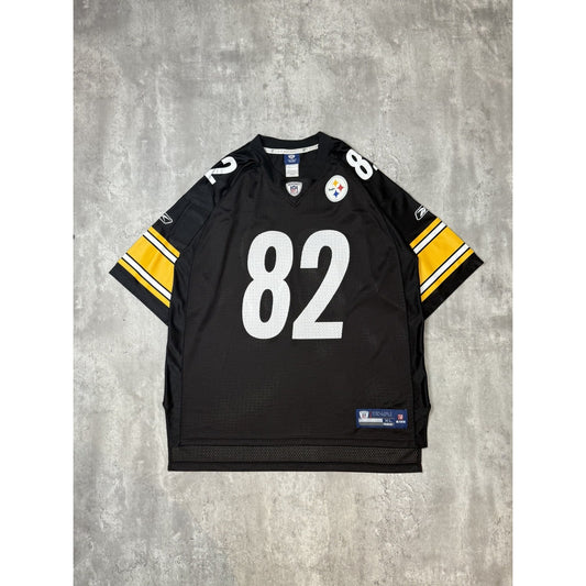 Vintage Antwaan Randle El Pittsburgh Steelers NFL Reebok Jersey Size XL Black